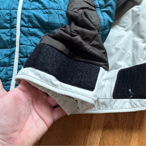 NEW Free People Movement Landscape View Coat / Ski Jacket Blue & White - Picture 12 of 13